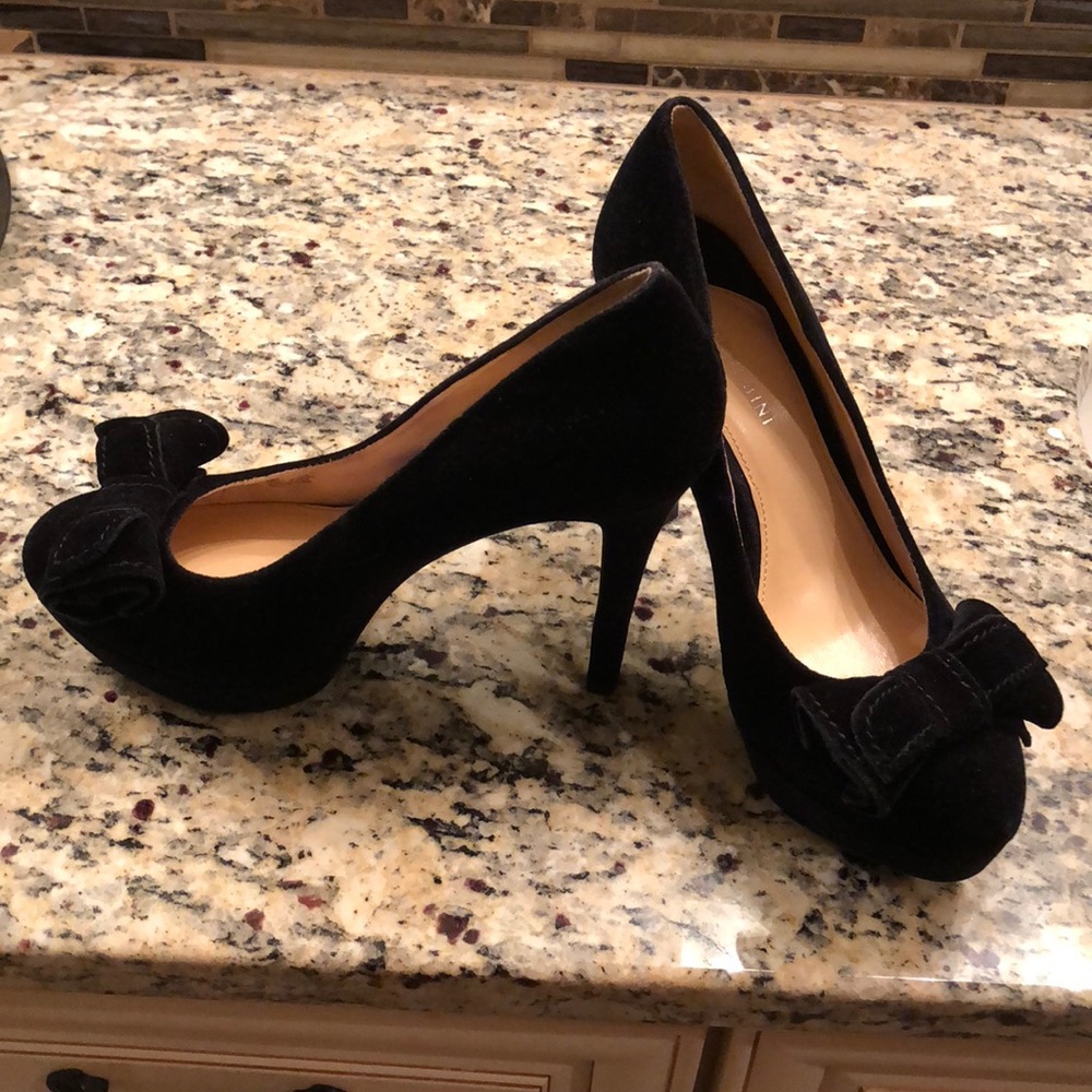 Black Velvet Shoes
